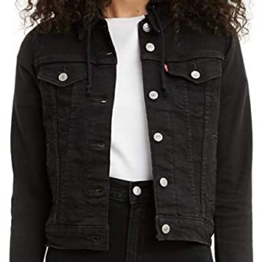 Women’s Levi’s Black Denim Jacket Small